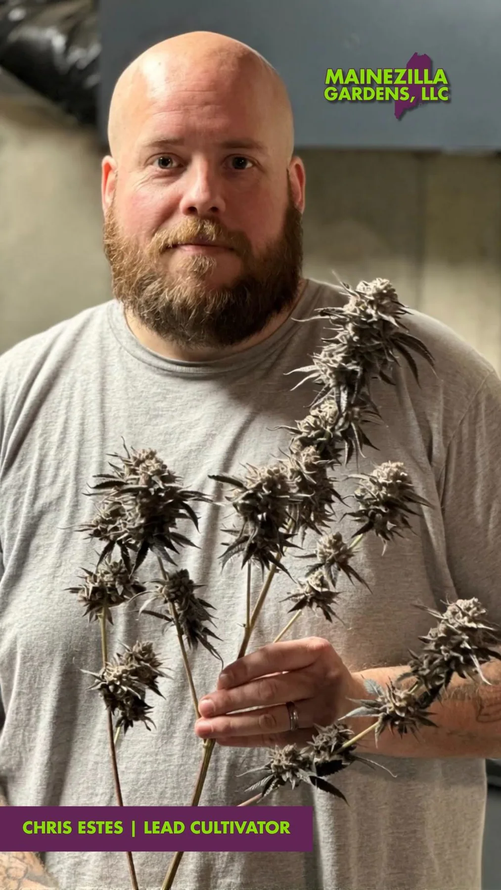 Chris Estes, lead cultivator