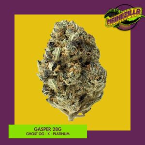 Gasper 28g Exotic Cannabis Flower for Medical Patients in Maine