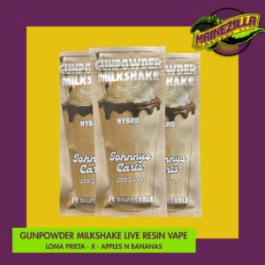 Gunpowder Milkshake Live Resin Vape 1g