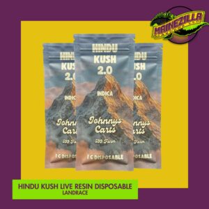 Hindu Kush Live resin Disposable Cart 1g