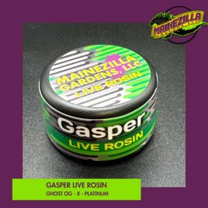 Gasper Live Rosin Jar Enclosed
