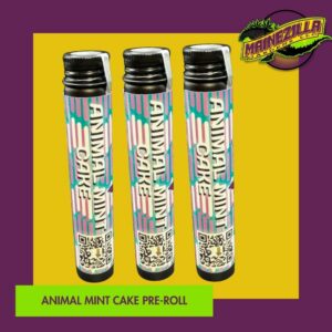 Animal mint cake pre-roll
