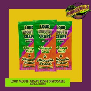 Loud Mouth Grape Live Resin Vape